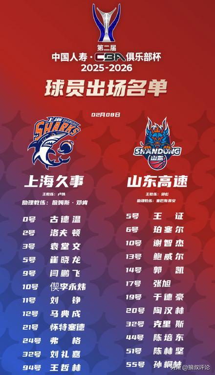 九游体育入口国际比赛日深圳男篮调整名单以备全明星赛今晨山东男篮备战足总杯，媒体一致点评：关键时刻埃因霍温调整名单的简单介绍